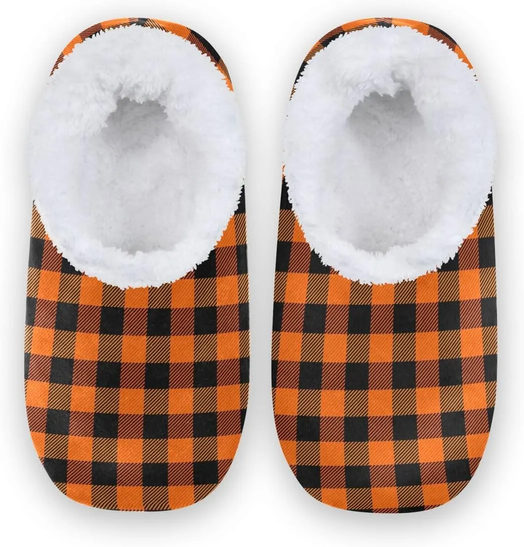 Cartoon Slippers for Women and Men, Womens Coral Fleece Indoor Slippers