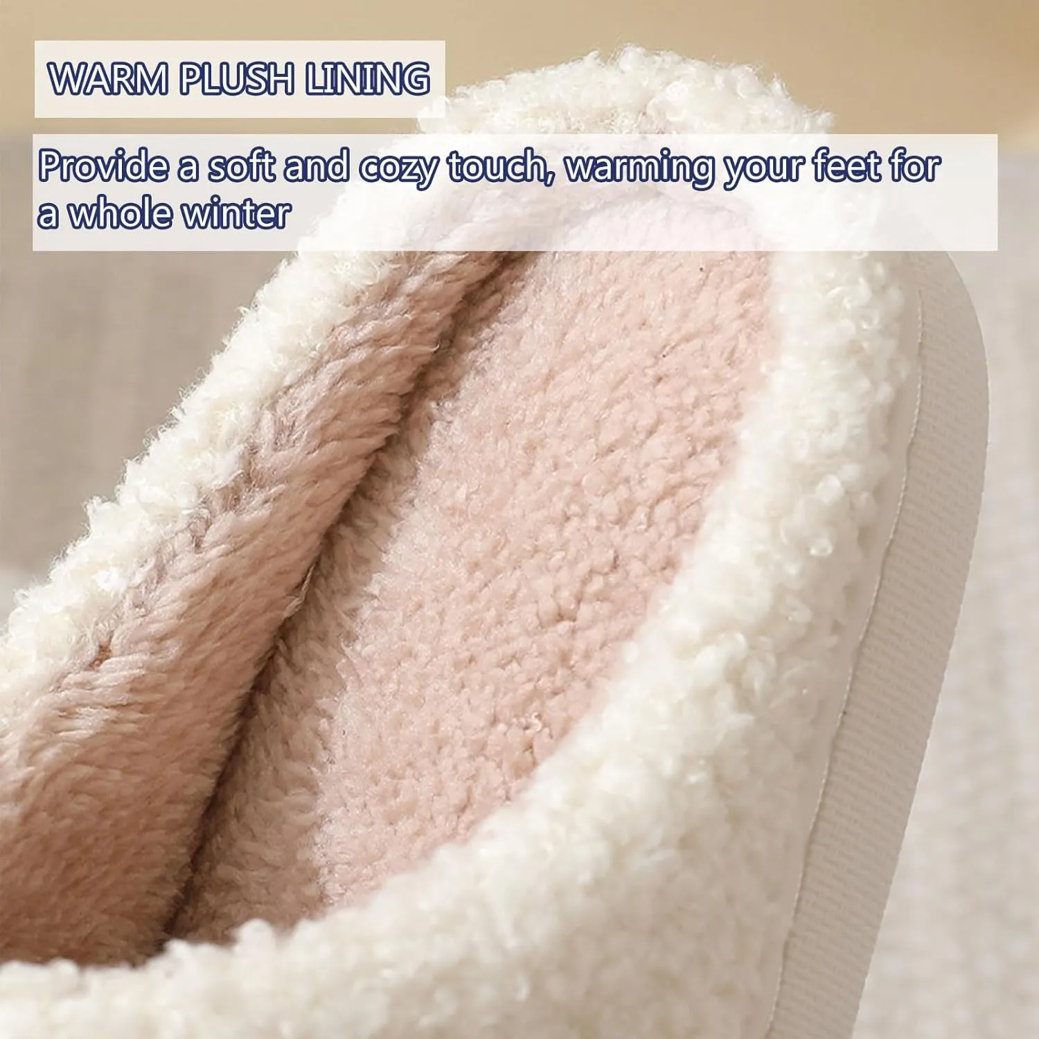 Cartoon Slippers for Womens Mens Cute Cozy Plush Warm Slip-on House Shoes for Indoor and Outdoor Meet Me at Midnight Strawberry Mushroom Evil Eyes Love Heart Slippers