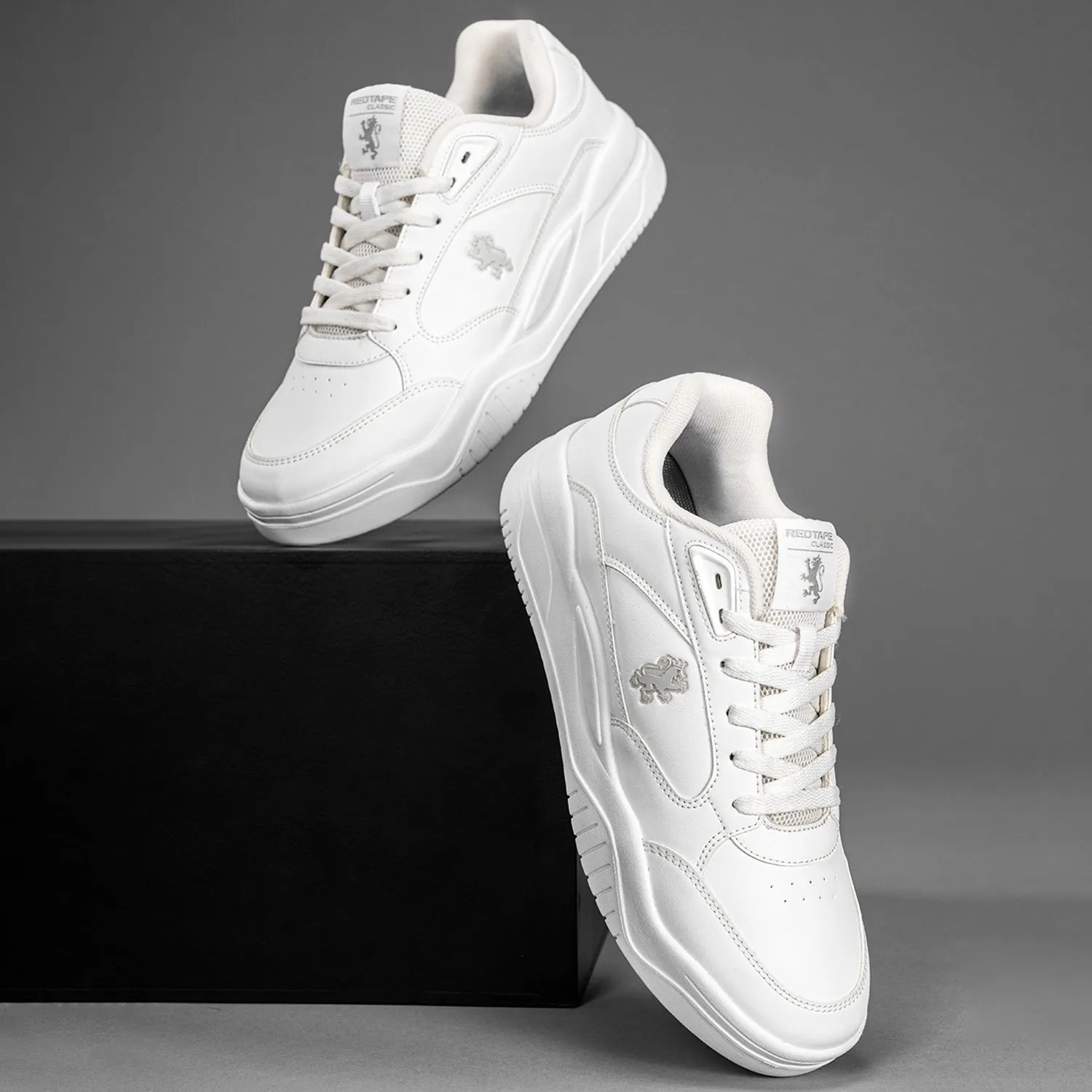 Casual Sneaker Shoes for Men | Elegantly Rounded Front, Soothing Insole & Impact-Resistant Comfort