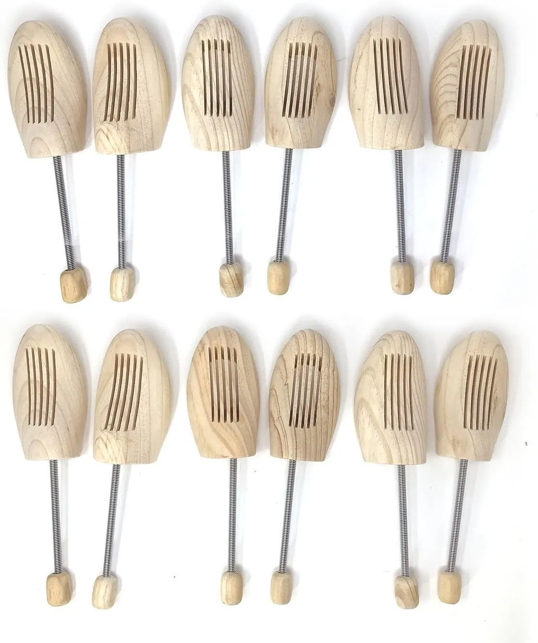 Cedar Elements Little Wholesale Program - Solid Pine Shoe Tree - 6 Pairs (Medium)
