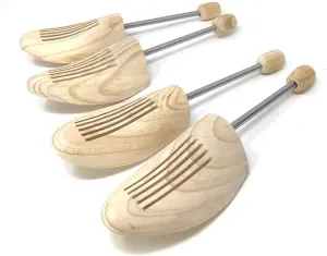 Cedar Elements Solid Pine Shoe Trees - 2 Pack (Medium)