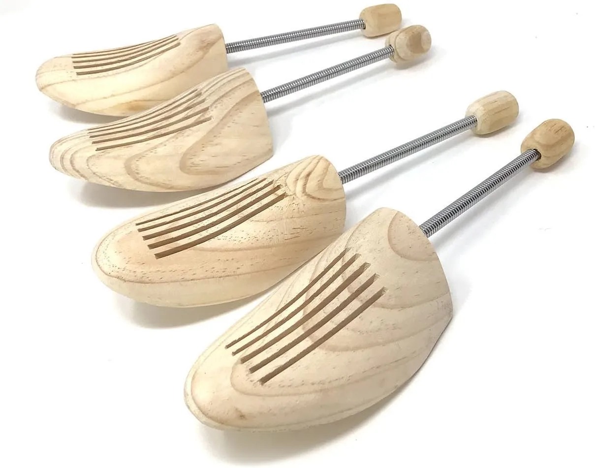 Cedar Elements Solid Pine Shoe Trees - 2 Pack (Medium)