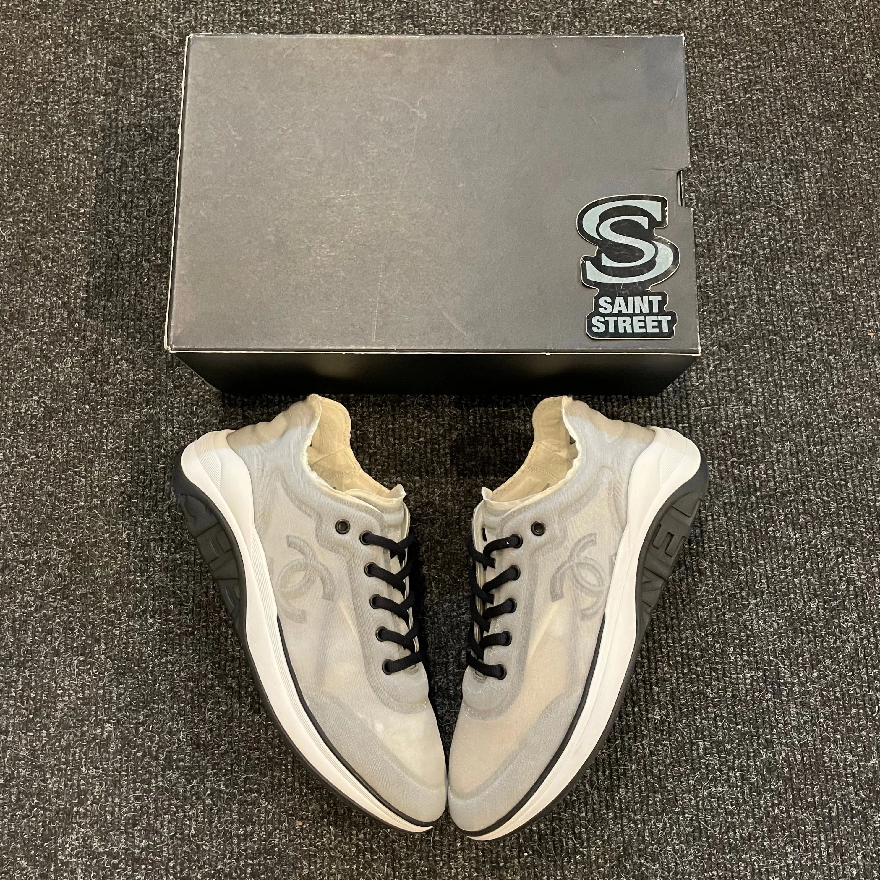 Chanel Mesh Lycra Sneaker