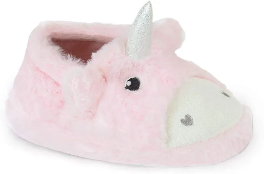 Childrens Girls Boys Undercover 3D Soft Comfy Character Novelty Animal Slippers Various Designs