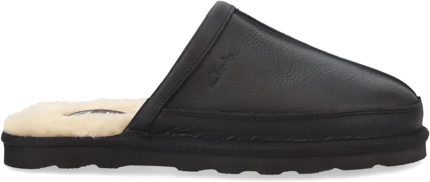 Clarks Men's Clarks, Leather Scuff Slipper