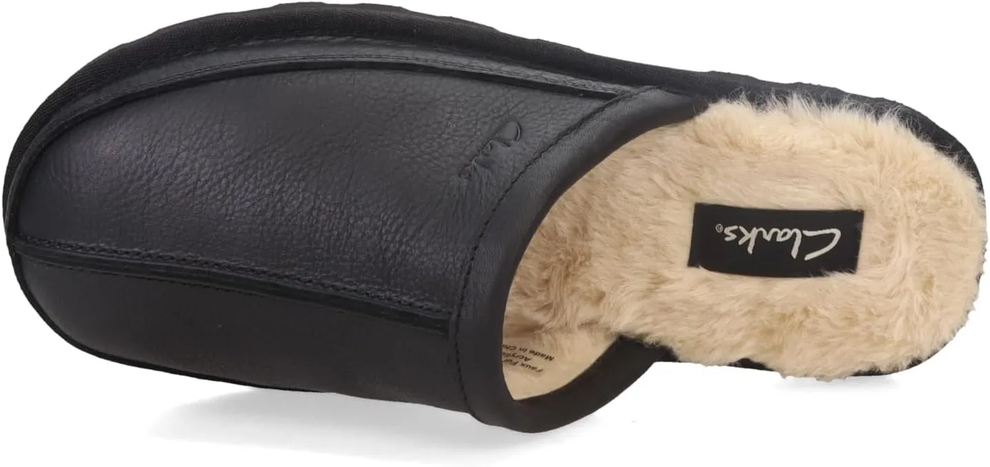 Clarks Men's Clarks, Leather Scuff Slipper