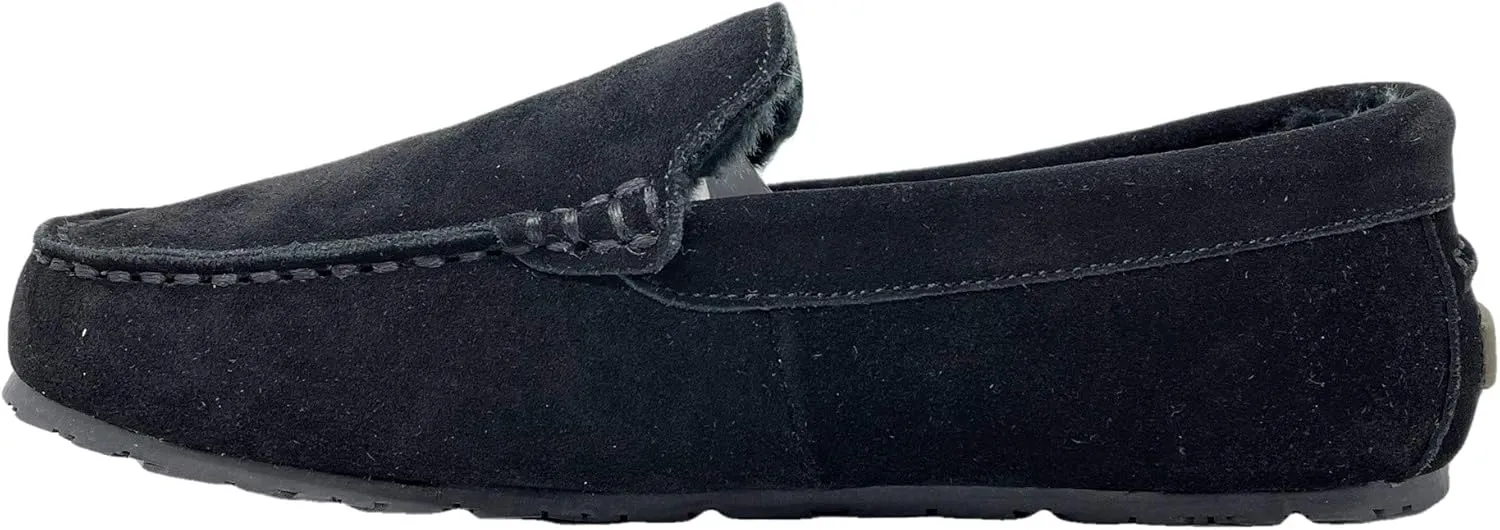 Clarks Men's, Plush Fur Venetian Slipper
