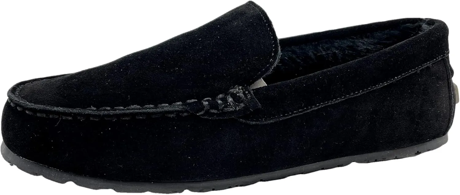 Clarks Men's, Plush Fur Venetian Slipper