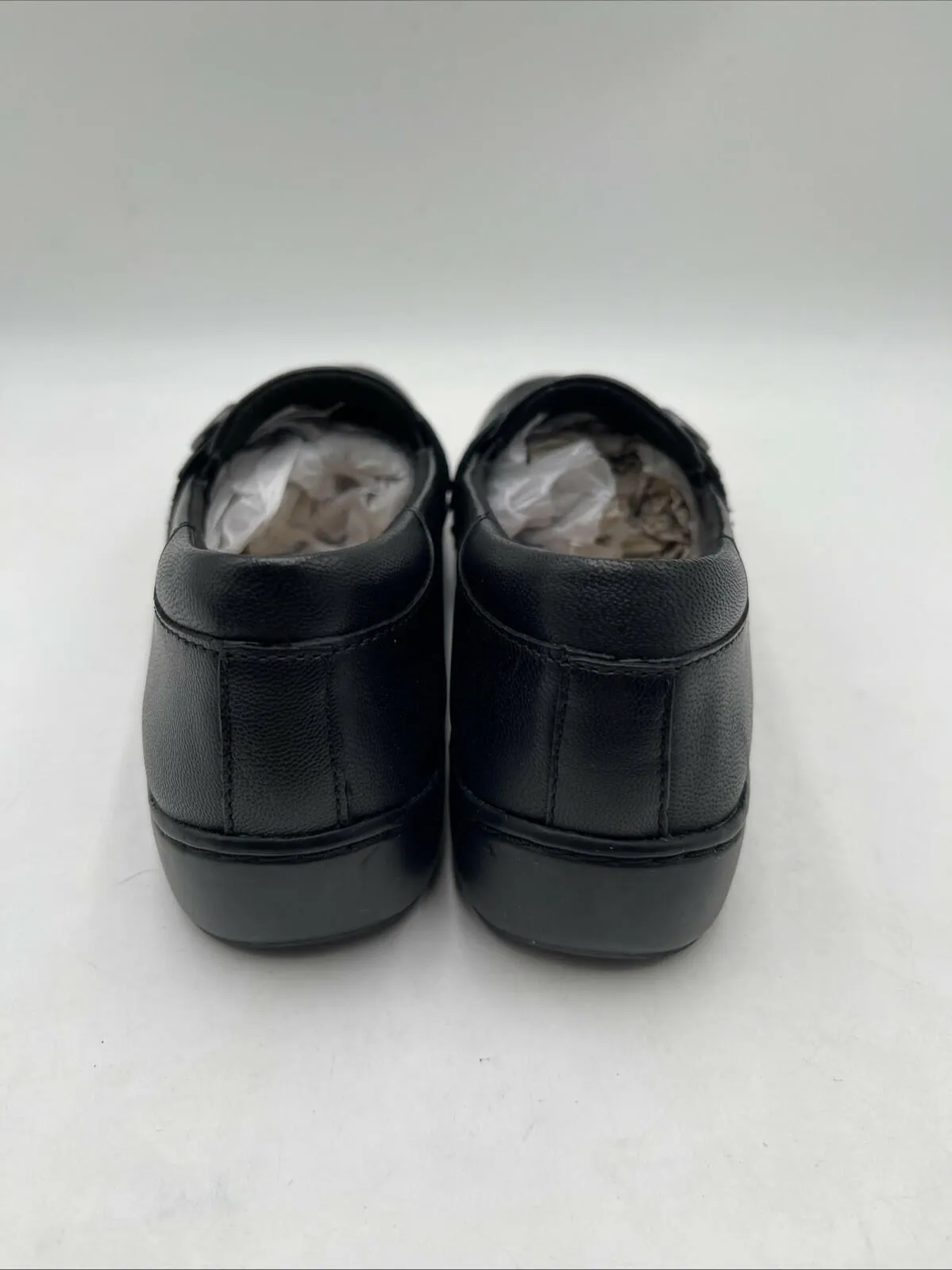 Clarks Women's Cora Amanda Loafers Black Size 8M - Very Good
