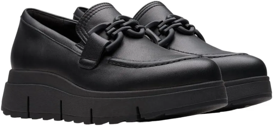 Clarks Women's Loriini Izzy Wedge Heel Slip On Loafer