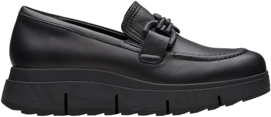 Clarks Women's Loriini Izzy Wedge Heel Slip On Loafer