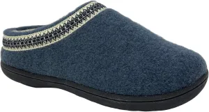 Clarks Womens Wool Felt Clog Slippers JMH1319T - Warm Cozy Plush Faux Fur Lined - Indoor Outdoor House Slipper for Women