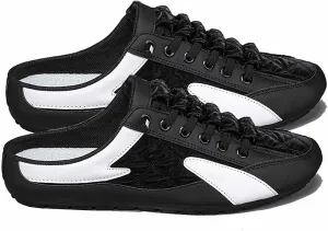 CLOUDEMO Snealof The Perfect Fusion of Loaf and Sneaker, Snealof Loaf and Sneaker, Snealof Baotou Half Drag Sneakers, Can Be Worn for Work, Driving and Other Occasions