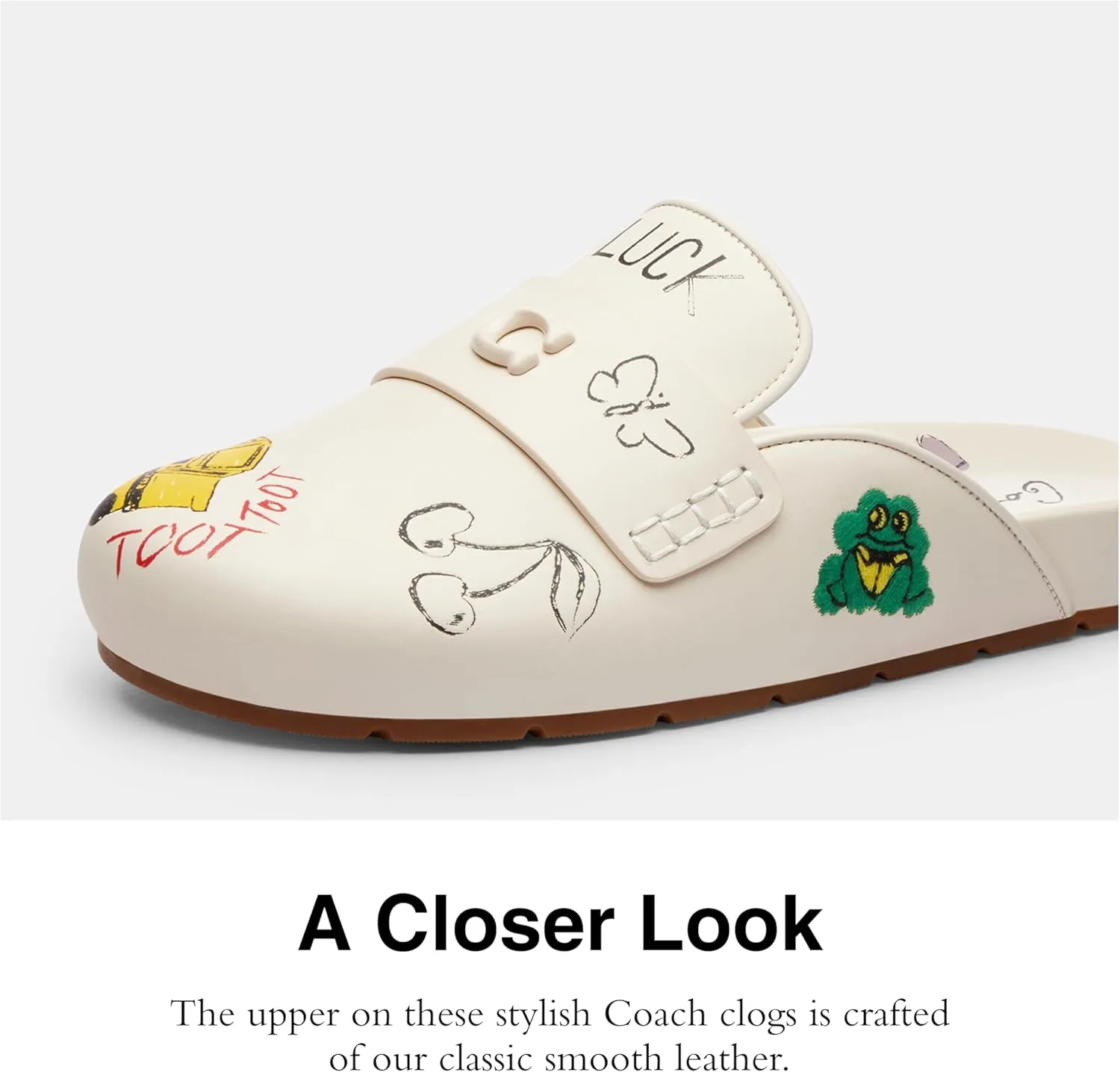 Coach Women's Sculpted C Clog Slipper