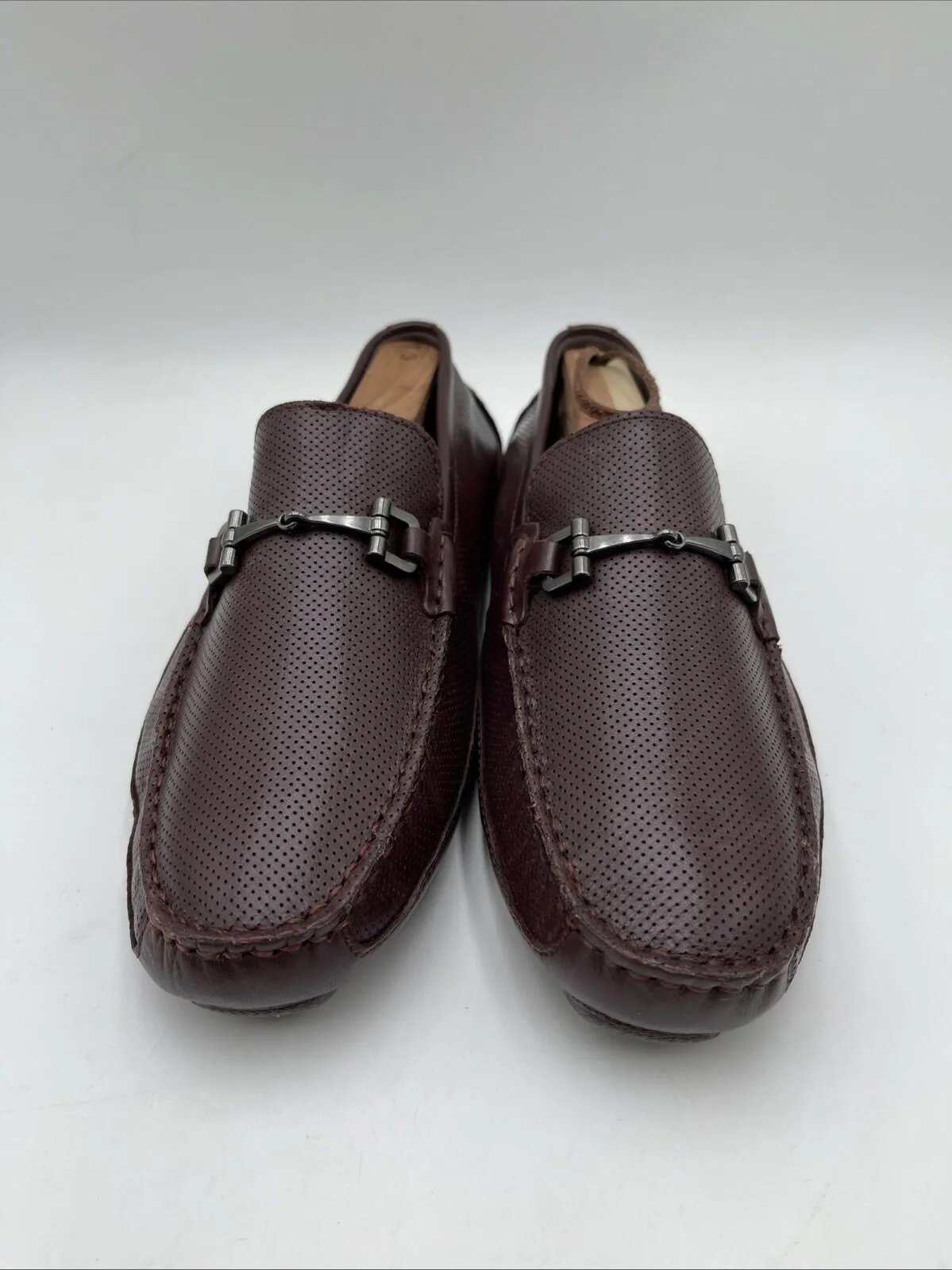 Cole Haan Men's Wyatt Bit Driver Loafers Brown Size 8M - Very Good