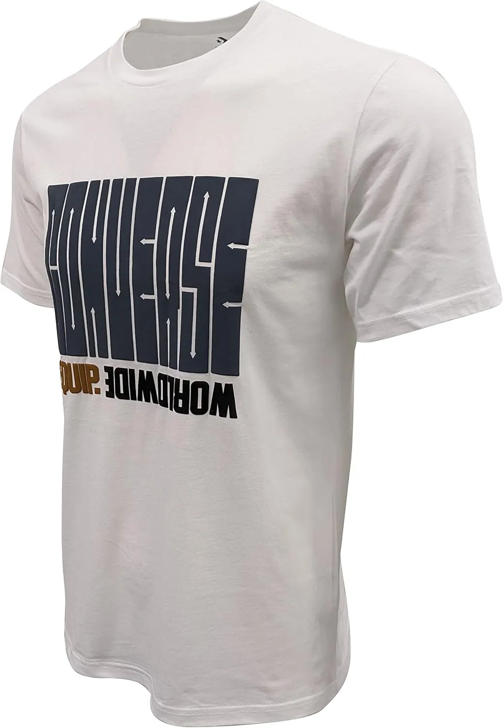 Converse Men's Bubble Letter Crewneck Short Sleeve T-Shirt