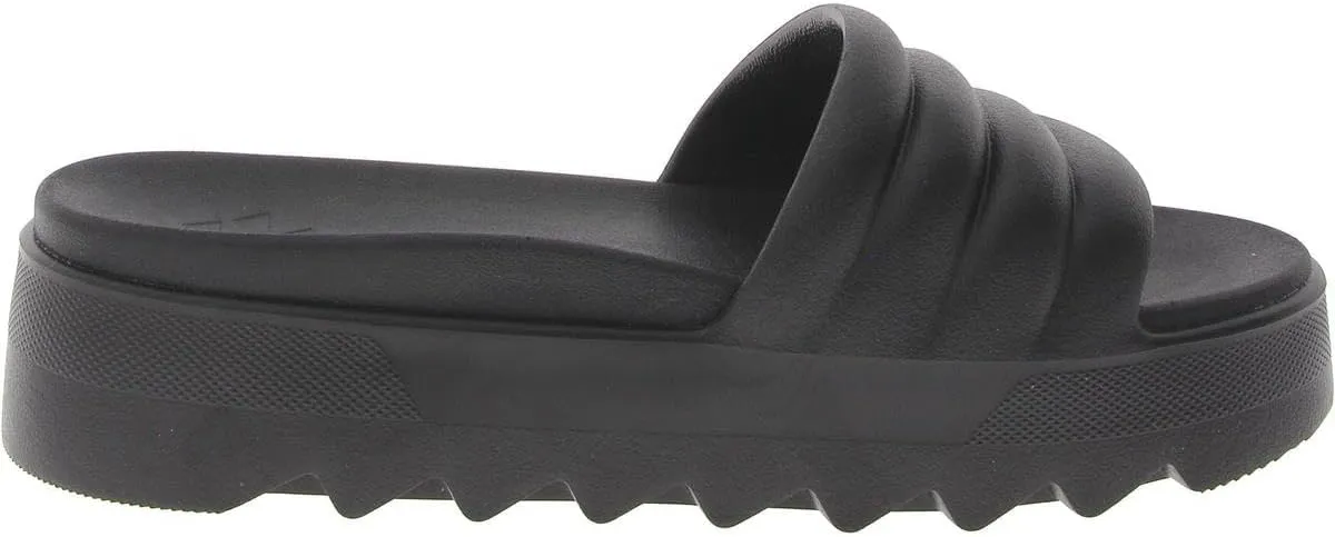 Cougar Womens Pool Party Two Tone Open Toe Pool Slides