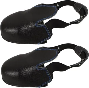 Cowhide Steel Toe Shoes Covers Nonslip Reusable Work Shoes Caps for Outdoor Industrial Use