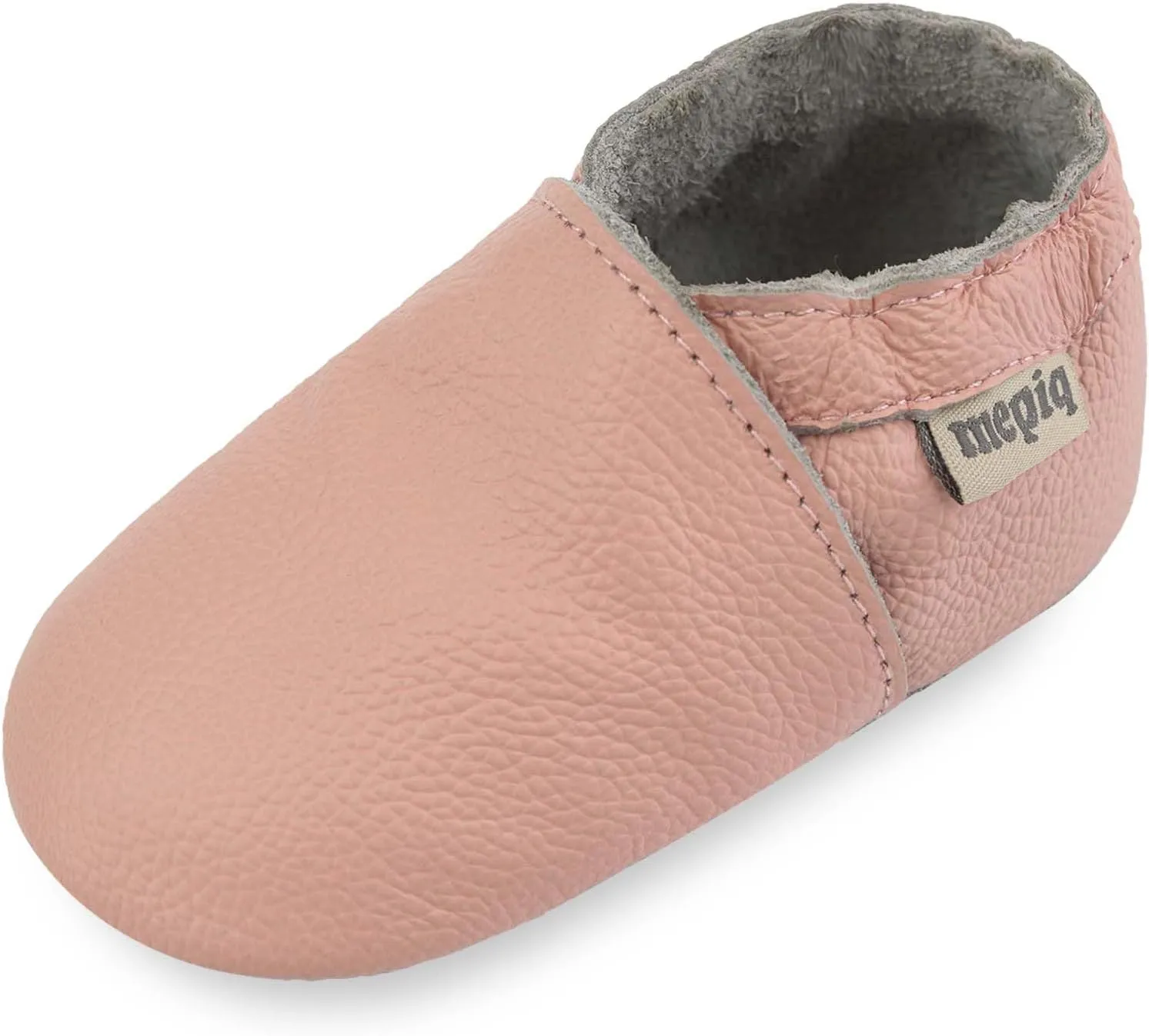 Crib shoes baby moccasins for boys girls toddler soft leather baby walking shoes slippers