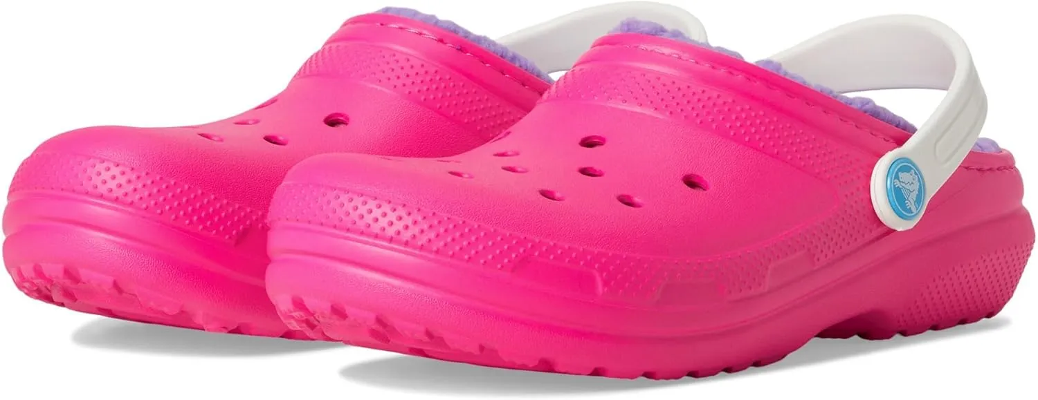 Crocs Unisex-Child Classic Lined Clog (Little Big Kid)