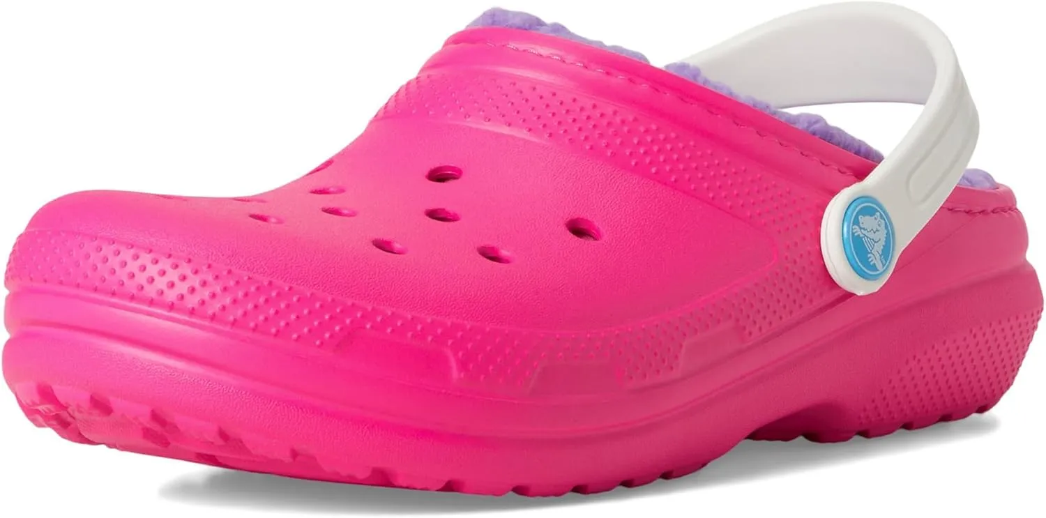 Crocs Unisex-Child Classic Lined Clog (Little Big Kid)