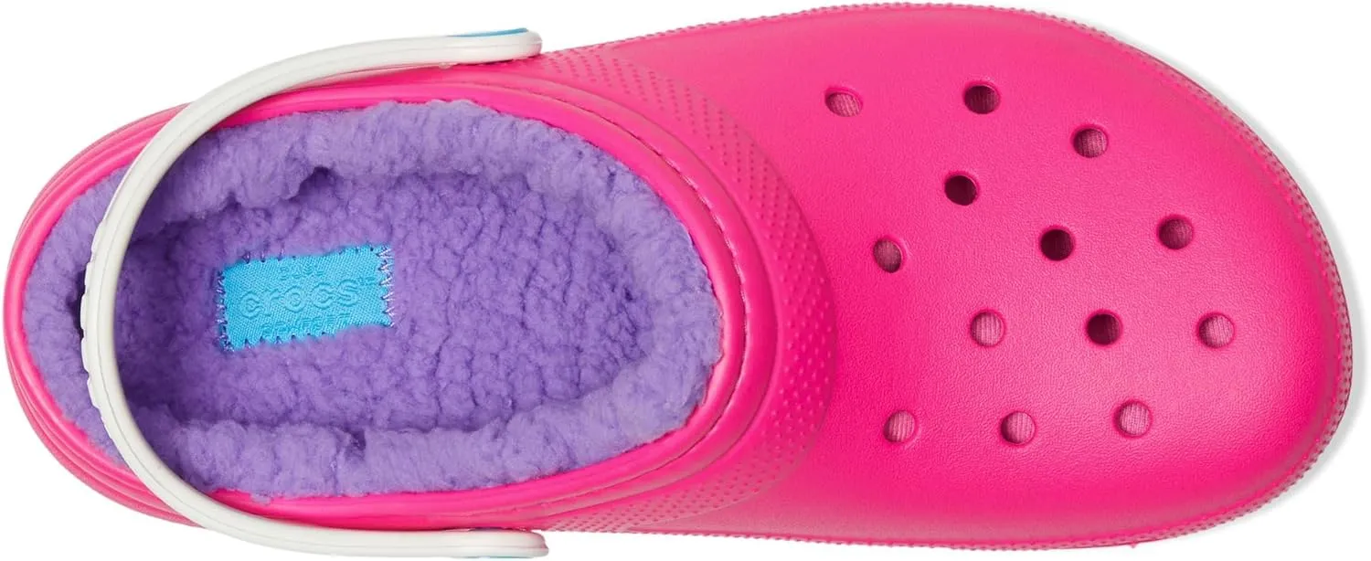 Crocs Unisex-Child Classic Lined Clog (Little Big Kid)