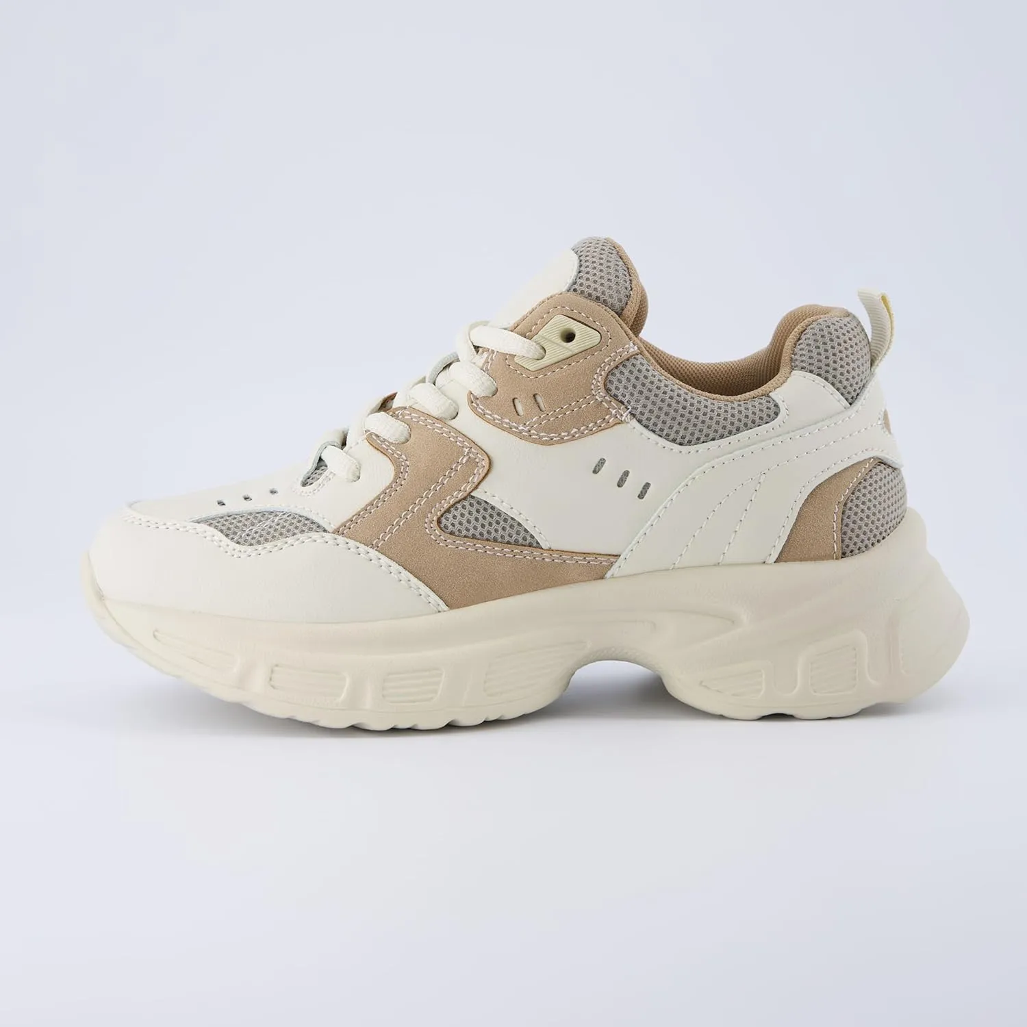 CUSHIONAIRE Women's Strike Chunky Sneaker  Memory Foam, Wide Widths Available