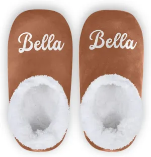 Custom House Slippers for Women Men Personalized Non-Slip Soft Sole Slippers