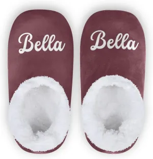 Custom House Slippers for Women Men Personalized Non-Slip Soft Sole Slippers