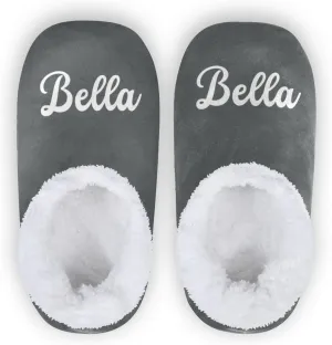 Custom House Slippers for Women Men Personalized Non-Slip Soft Sole Slippers