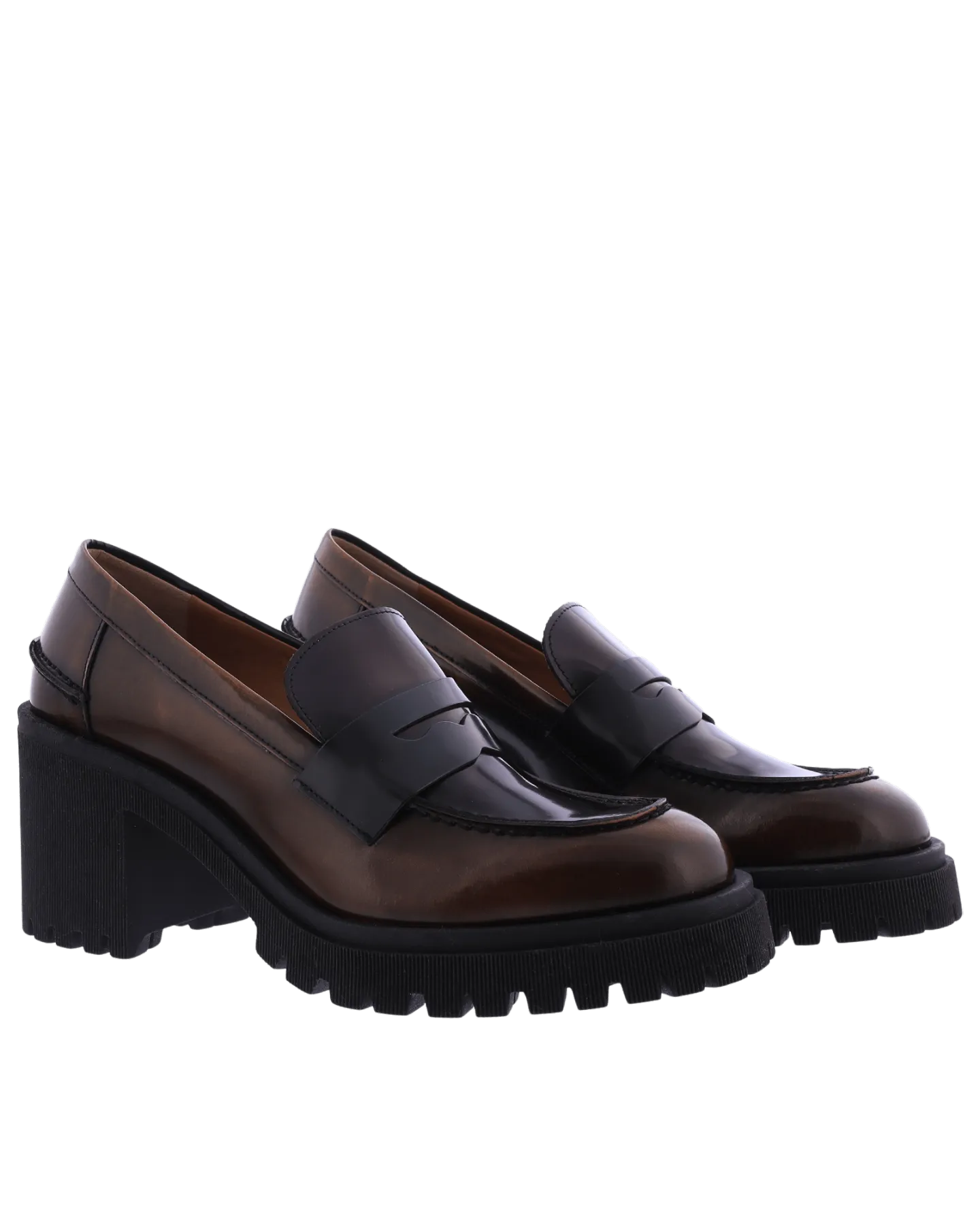 Dames Uma Parker Pump Bruin