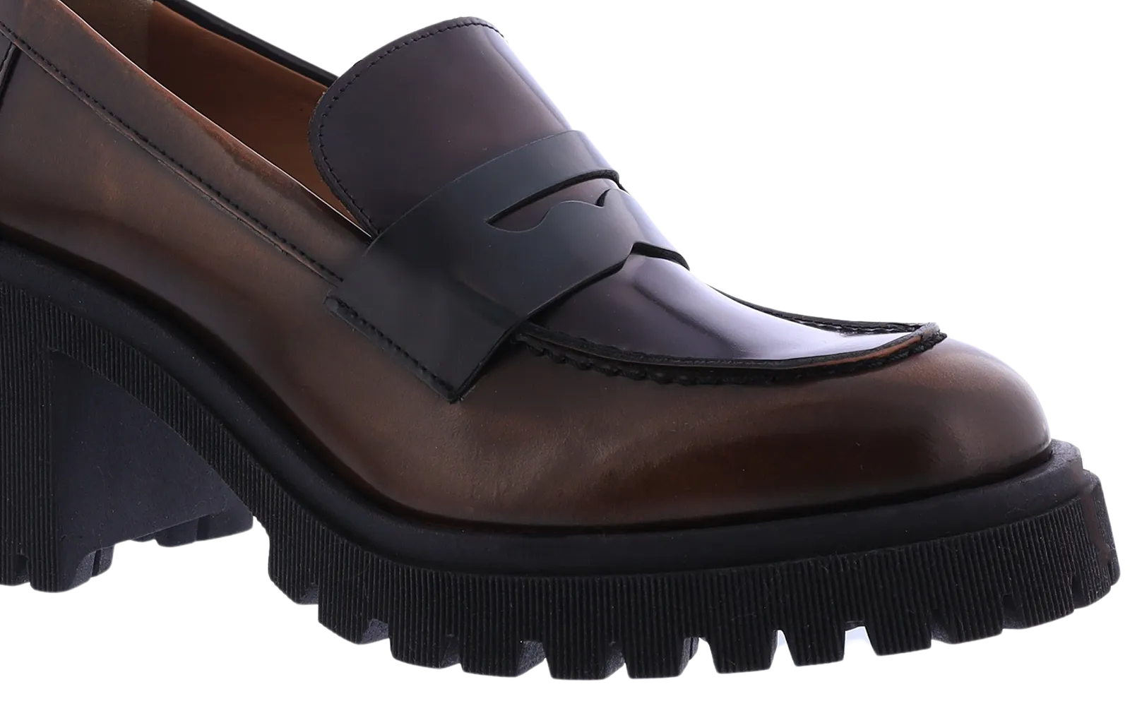 Dames Uma Parker Pump Bruin