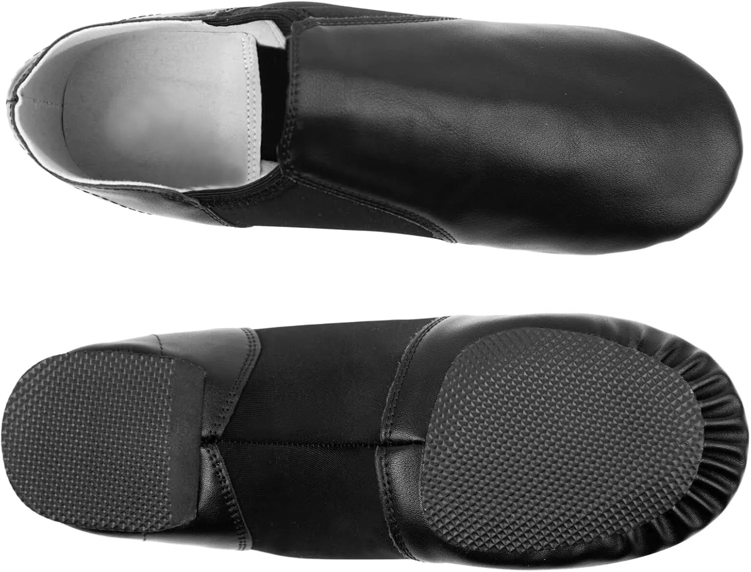 Dance Jazz Shoes,Soft Leather Dance Slippers for Women/Men