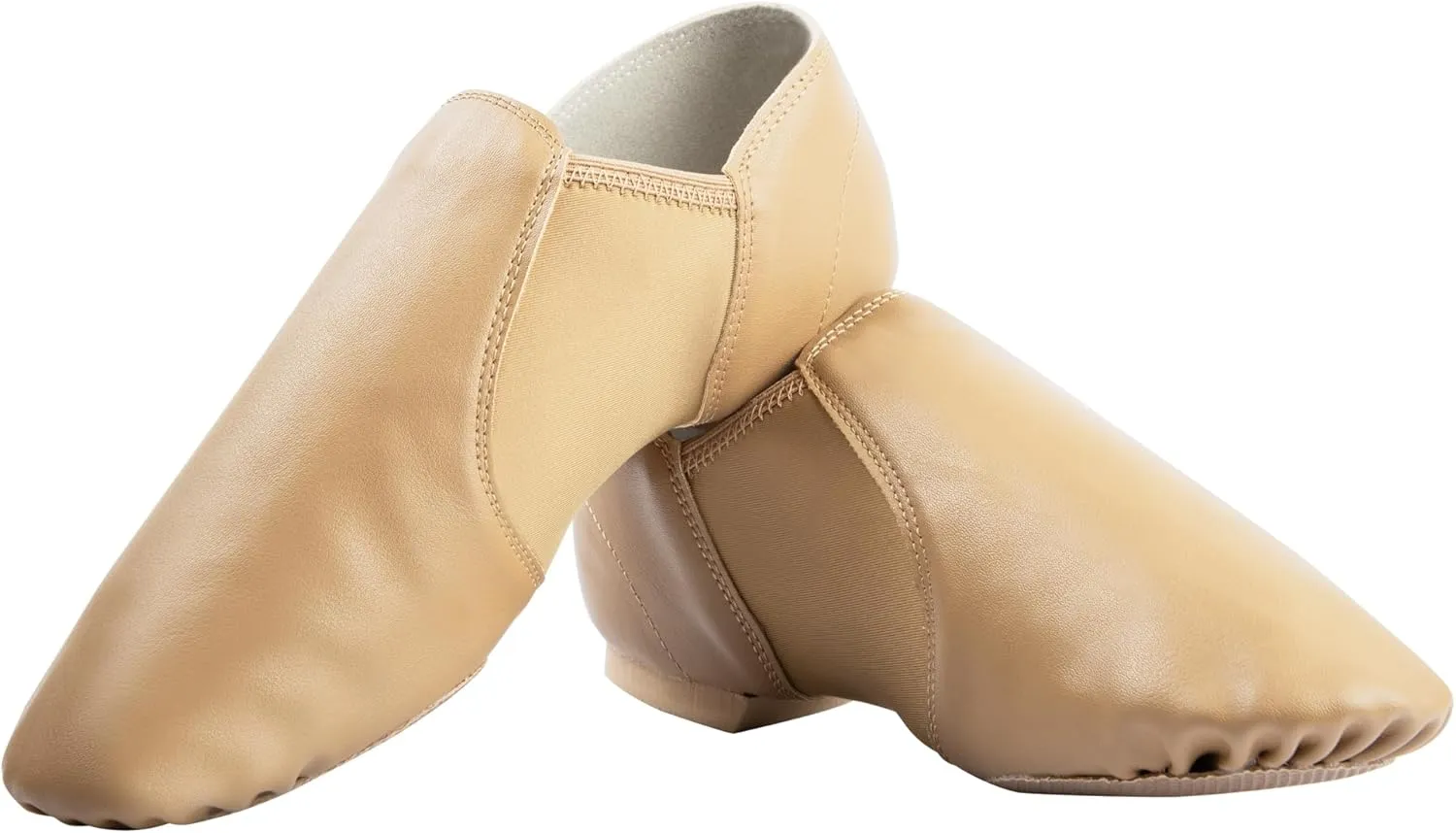 Dance Jazz Shoes,Soft Leather Dance Slippers for Women/Men