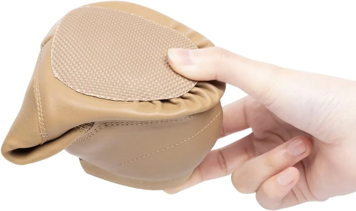 Dance Jazz Shoes,Soft Leather Dance Slippers for Women/Men