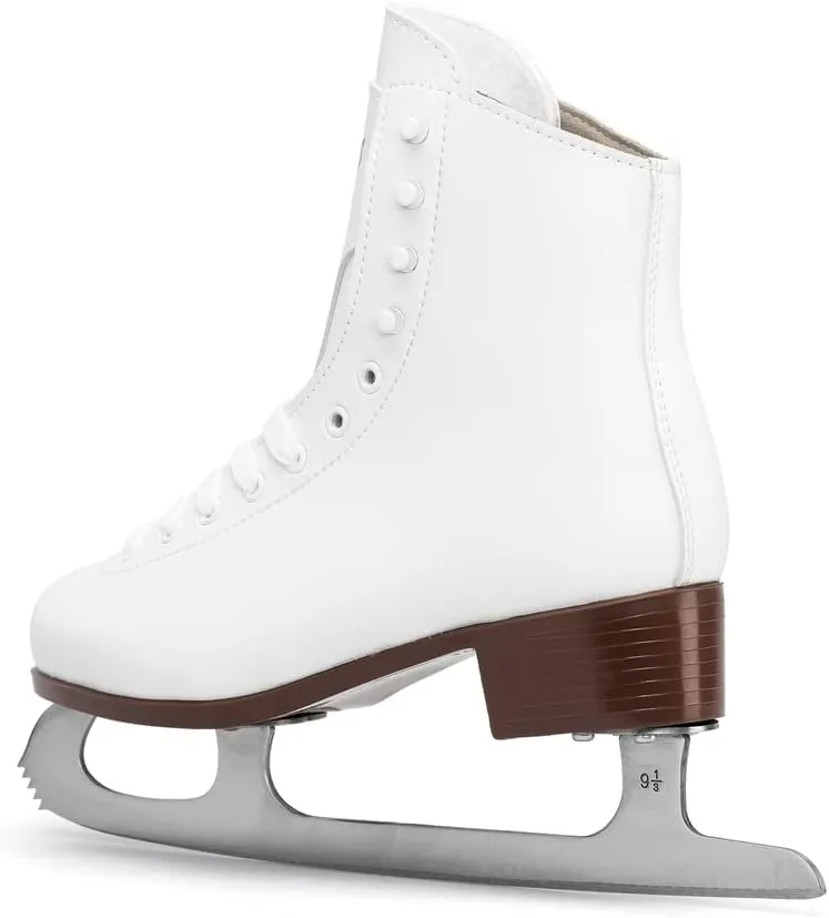 Davos Gold Figure Ice Skates for Women, Girls