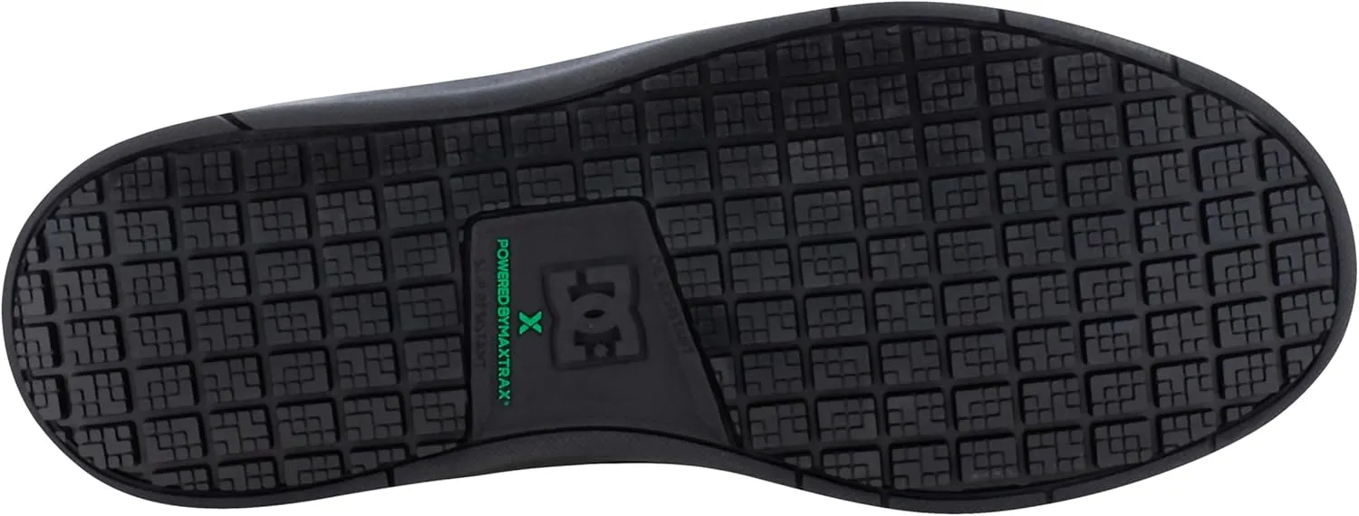 DC Men's Cure Work Powered by MaxTrax Soft Toe Slip Resistant Shoe