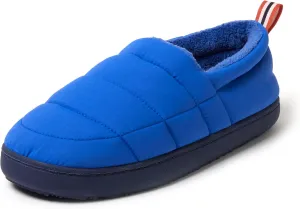 Dearfoams Men's Cullen Ripstop Closed Back Indoor/Outdoor Slipper