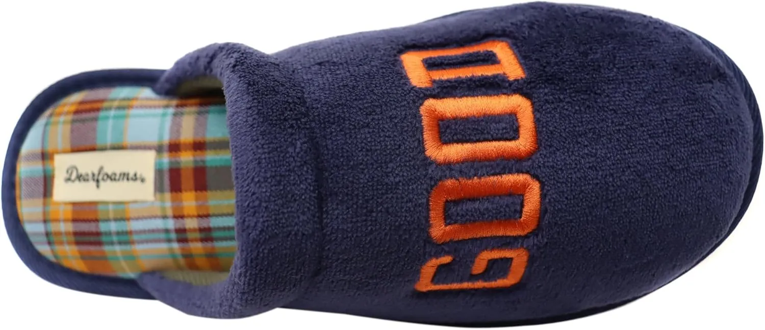 Dearfoams Men's Dad's Scuff Slipper