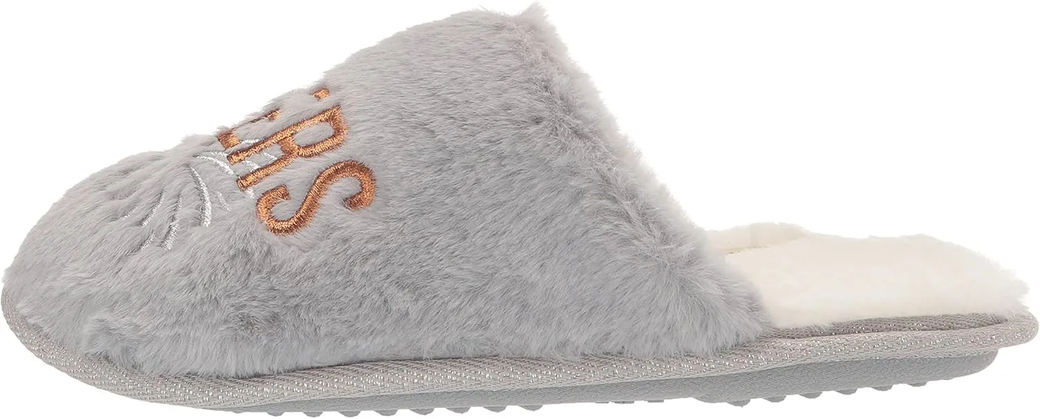 Dearfoams Women's Bridal Slide-On Slipper