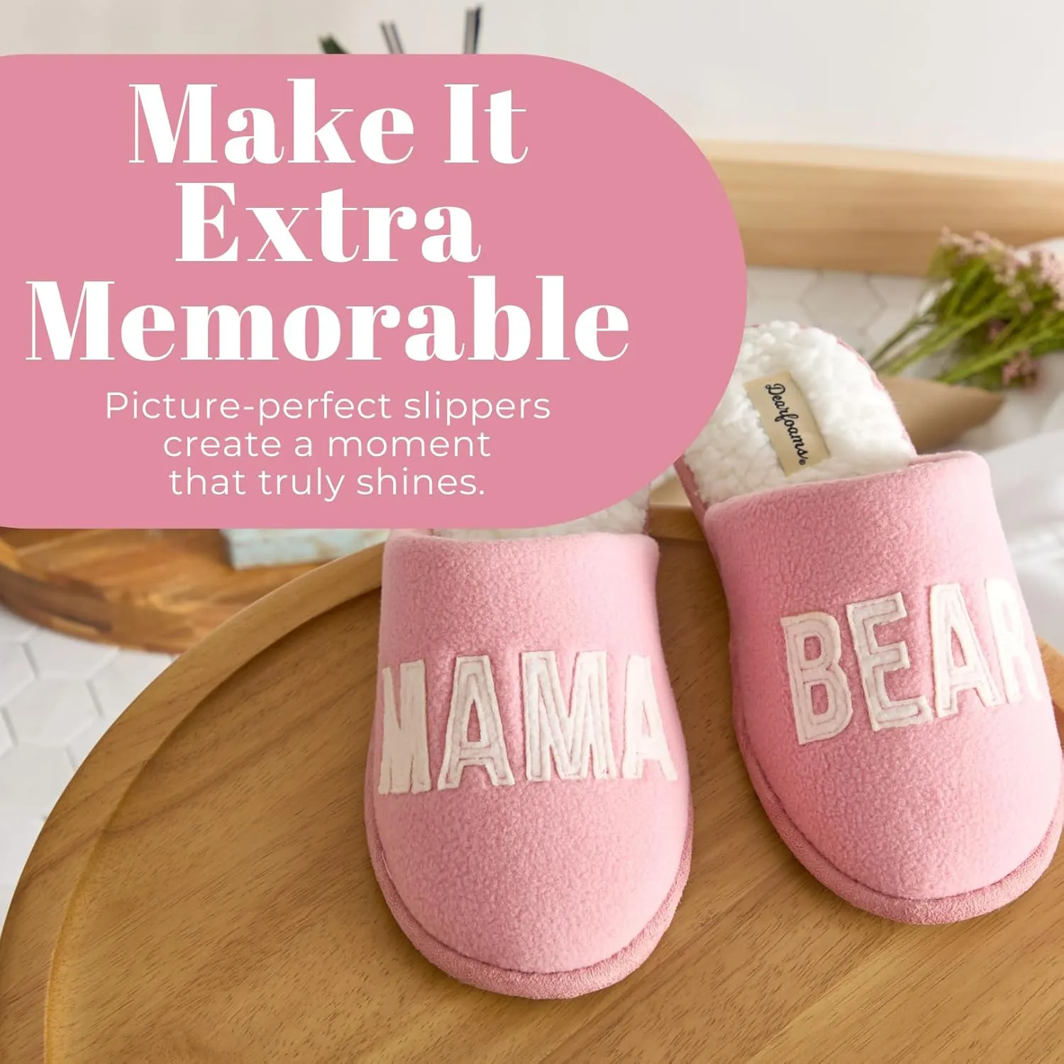 Dearfoams Women's Mama Bear Slipper
