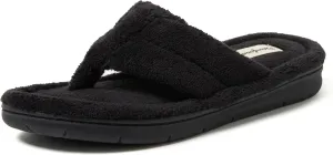 Dearfoams Women's Melanie Terry Thong Slipper