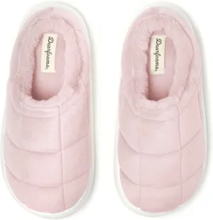 Dearfoams Women's Quilted Shea Puff Indoor/Outdoor Clog