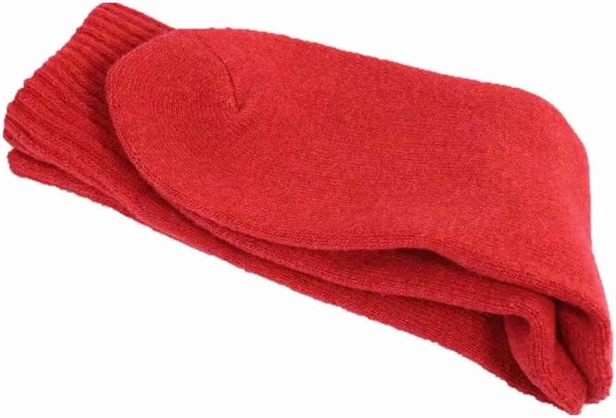Diamond Star Merino Wool Socks - 6 Pairs Thermal Socks for Cold Weather, Men & Women