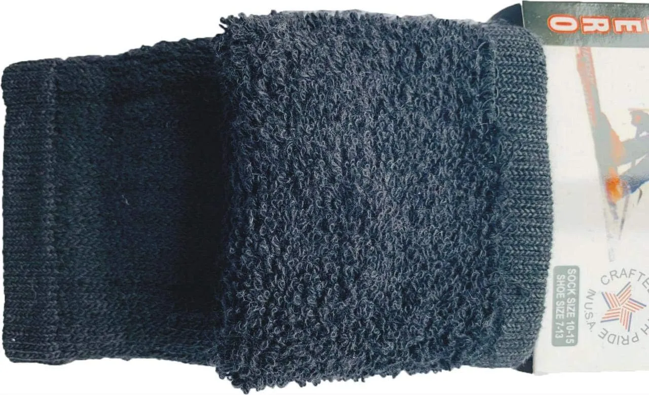 Diamond Star Merino Wool Socks - 6 Pairs Thermal Socks for Cold Weather, Men & Women