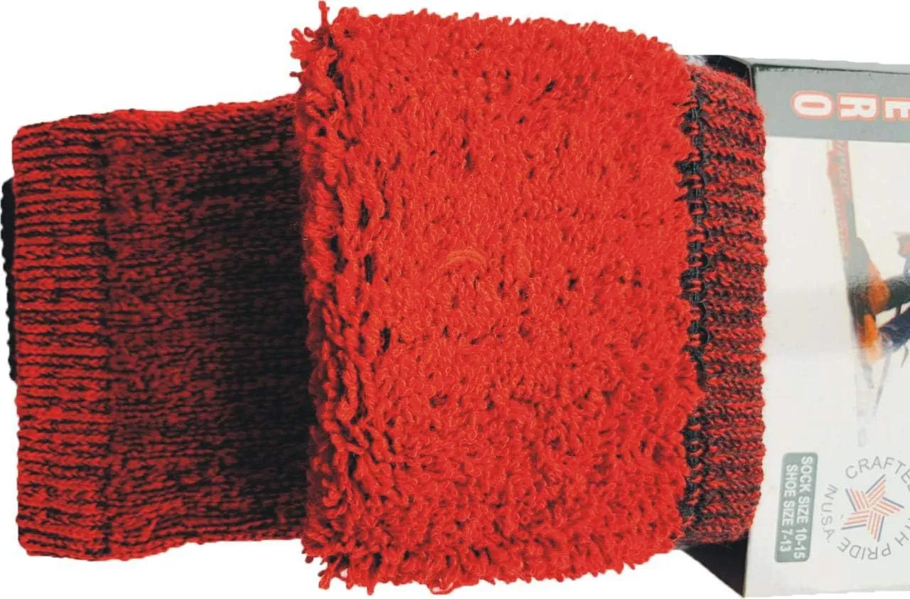 Diamond Star Merino Wool Socks - 6 Pairs Thermal Socks for Cold Weather, Men & Women