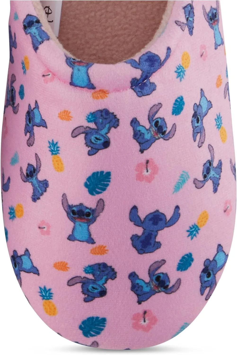 Disney Ladies Lilo and Stitch Clog Slippers - Ladies Classic Lilo and Stitch Slip On Clog Slippers Soft House Slippers