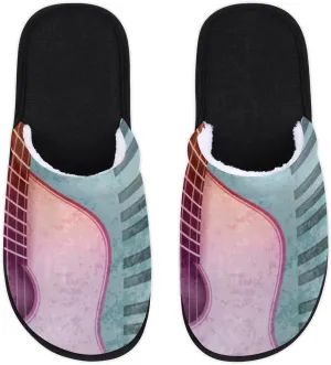 Dog Witch Soft Women Slippers Cozy House Shoes Lightweight Fuzzy Slippers Memory Foam Slippers for Women Indoor and Outdoor