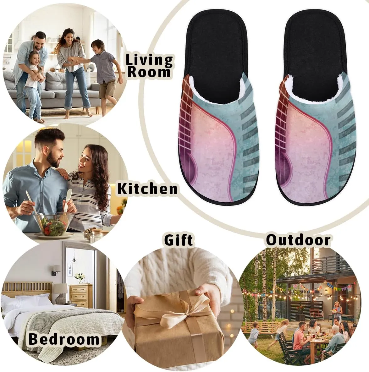 Dog Witch Soft Women Slippers Cozy House Shoes Lightweight Fuzzy Slippers Memory Foam Slippers for Women Indoor and Outdoor