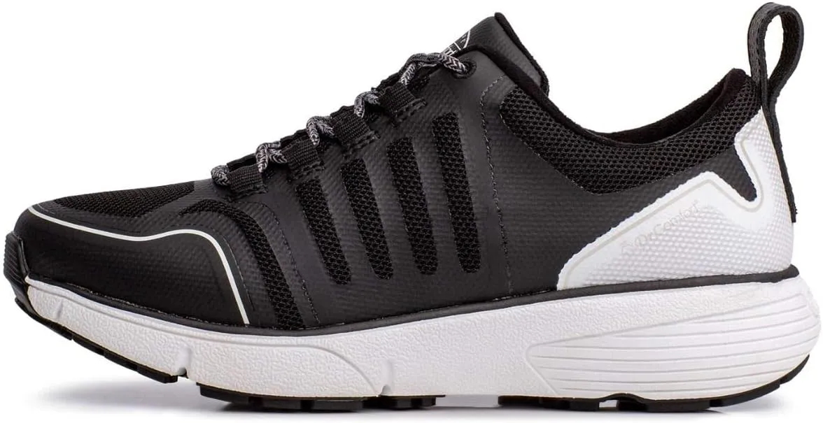 Dr. Comfort Women's Grace Athletic Walking Shoe, Grey, Mesh & Synthetic, Gel Insole, Moderate Cushioning